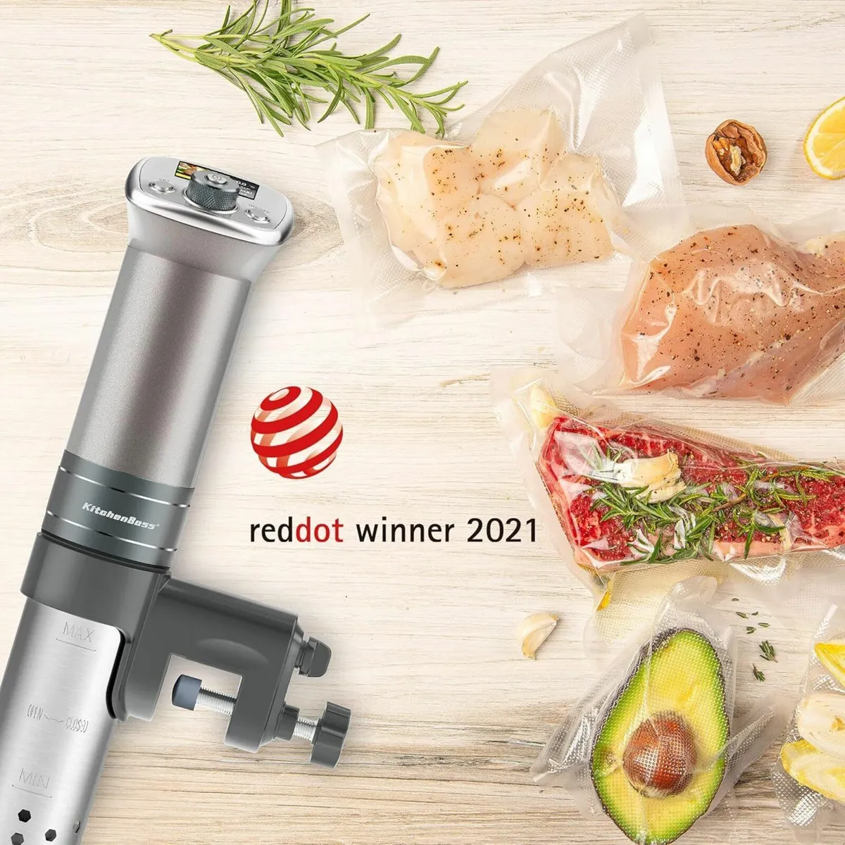 Sous Vide Cooker Ultra-Quiet Immersion-Circulator: - Image 2