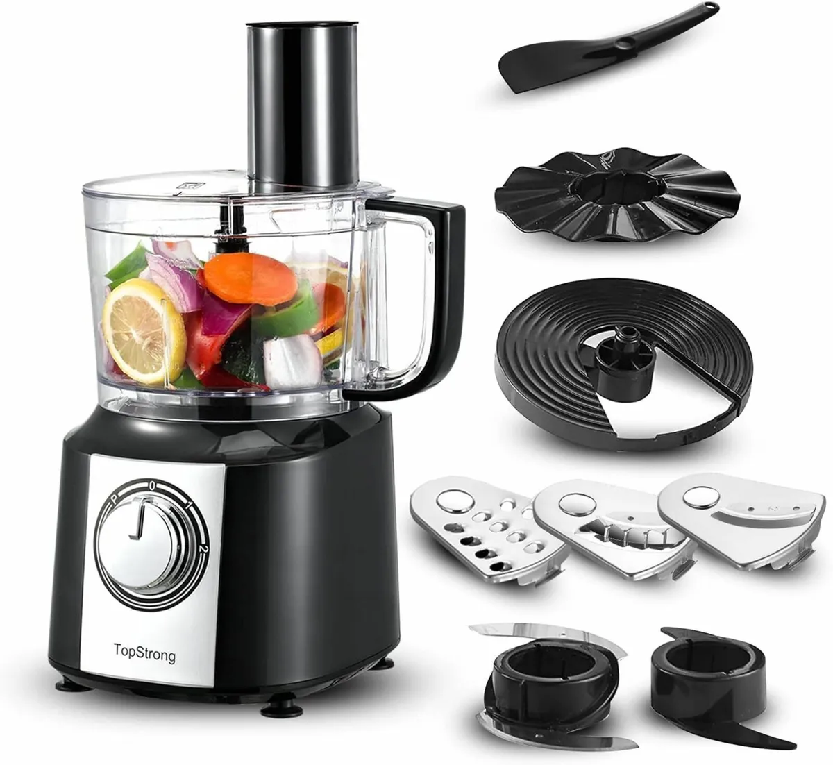 Food Processor 6-in-1 and Blender with Chopping - Image 1