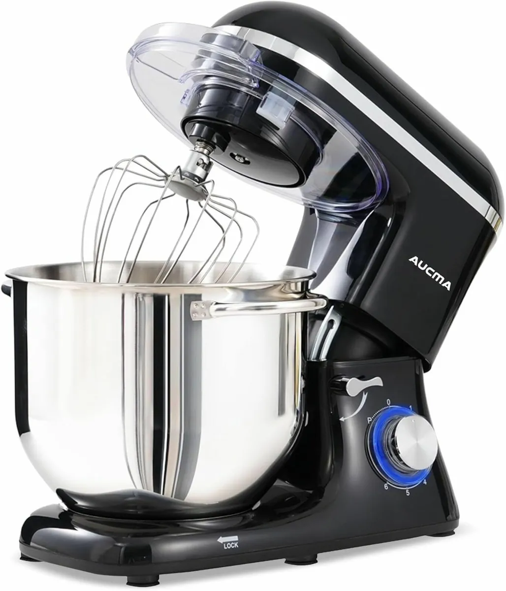 Stand Mixer 7.5L Food for Baking with Bowl 6 - Image 1