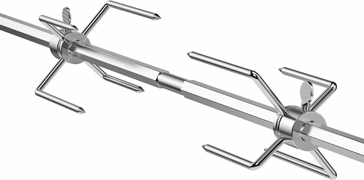 BRK-6012 Universal Gas Grill Rotisserie Kit 12x12 - Image 2