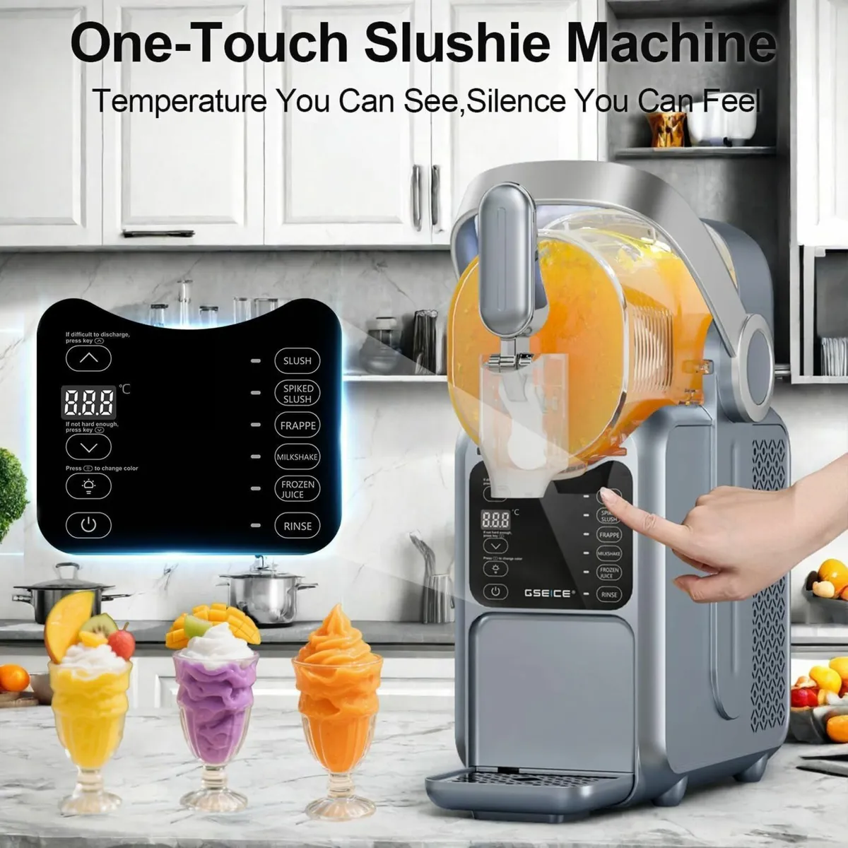 Slushie Machine 3L No Ice Needed Maker for Home - Image 3