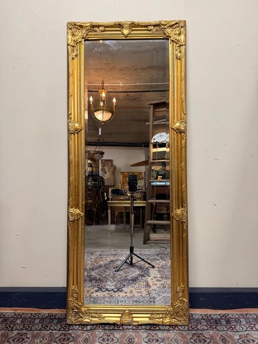 Beautiful French Style Gilt Panel Mirror - Image 1