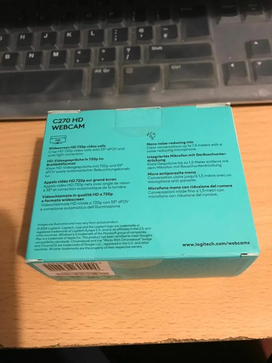C270 HD Logitech WEBCAM - Image 3