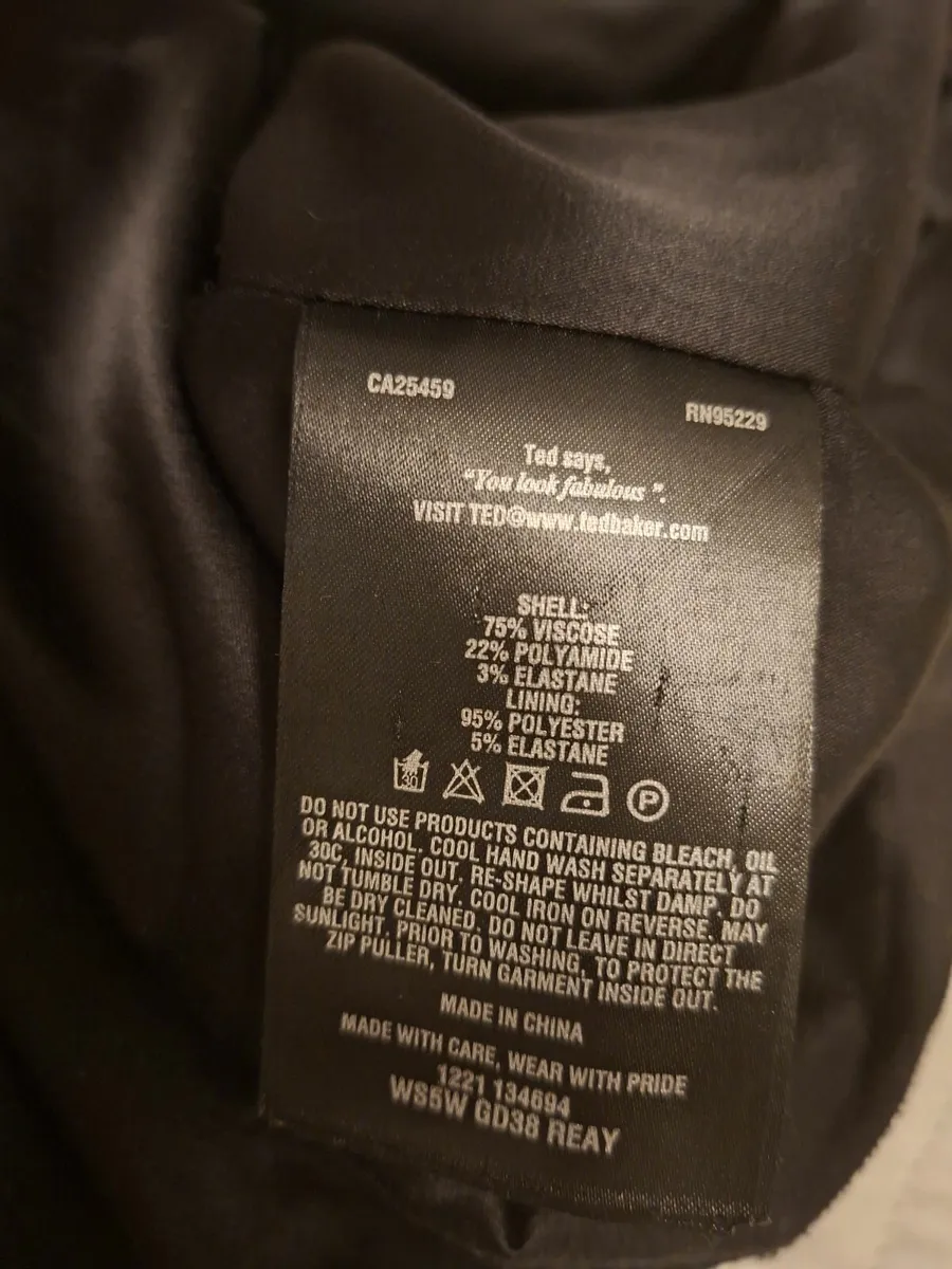 Ted Baker Black Dress - Image 4