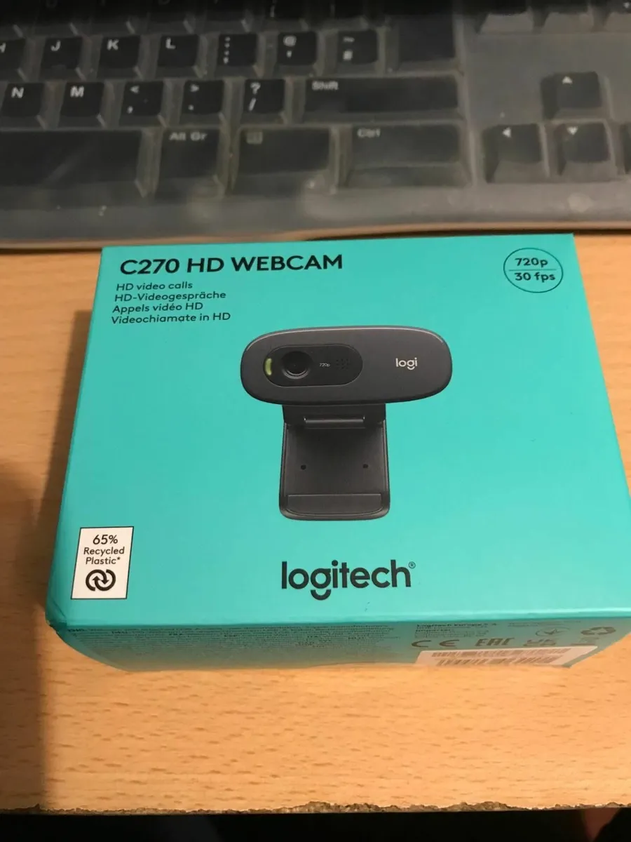 C270 HD Logitech WEBCAM - Image 1