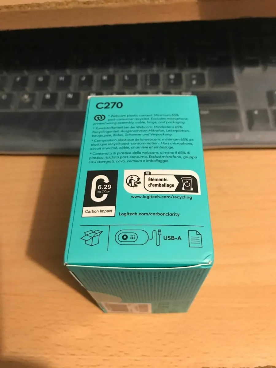 C270 HD Logitech WEBCAM - Image 2