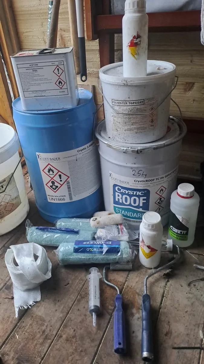 Fibre Glass Materials for roofing - Image 1