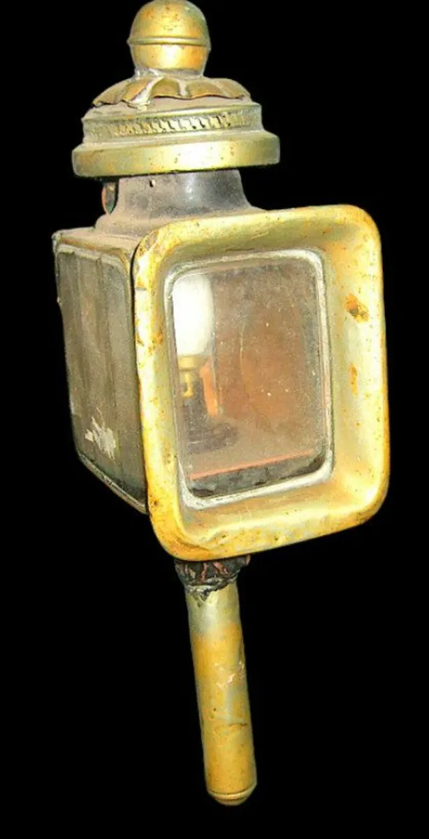 Vintage Original Carriage/Buggy Lamp - Image 4
