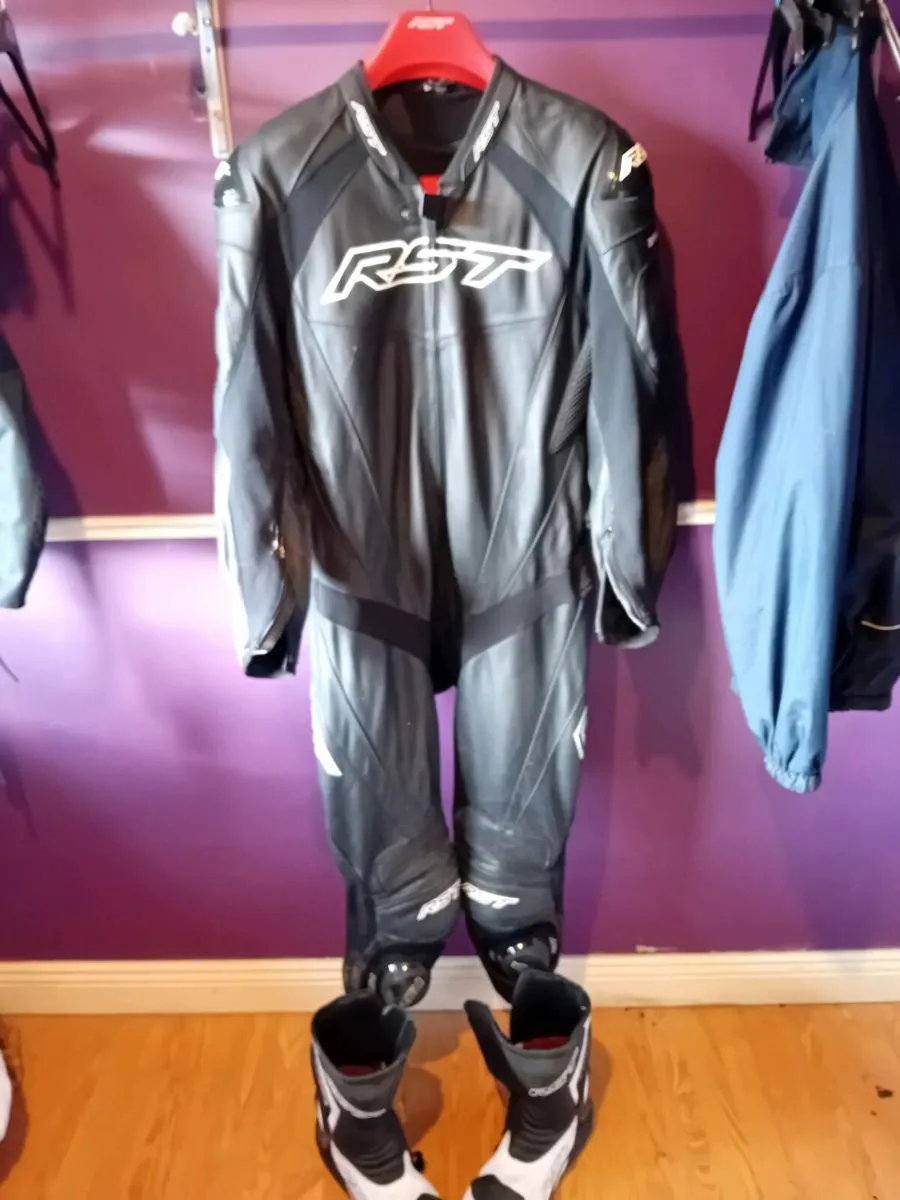 Rst leathers and boots - Image 1