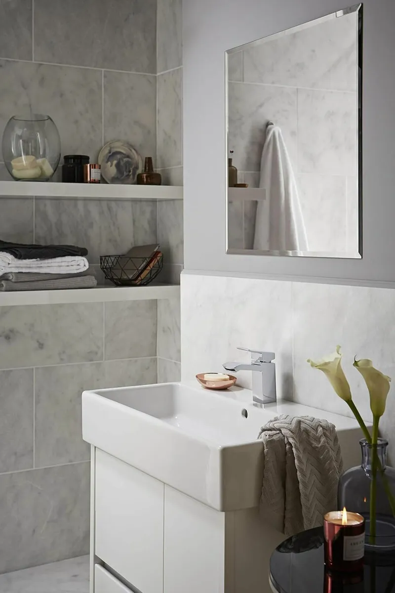 DSC BAS C Descent Basin Mixer Chrome - Image 2