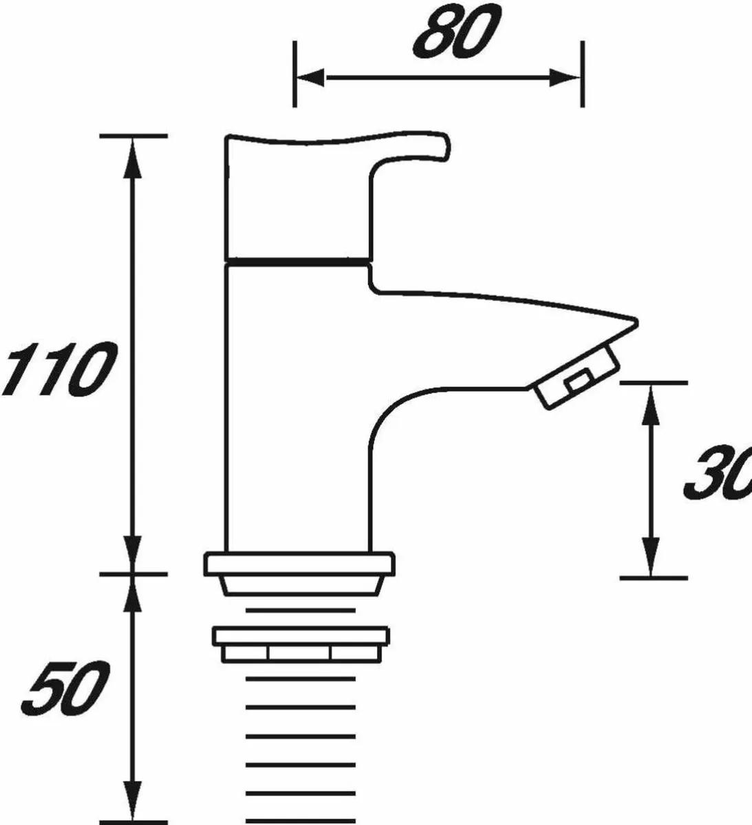 CAP 1/2 C Capri Basin Pillar Taps - Image 2