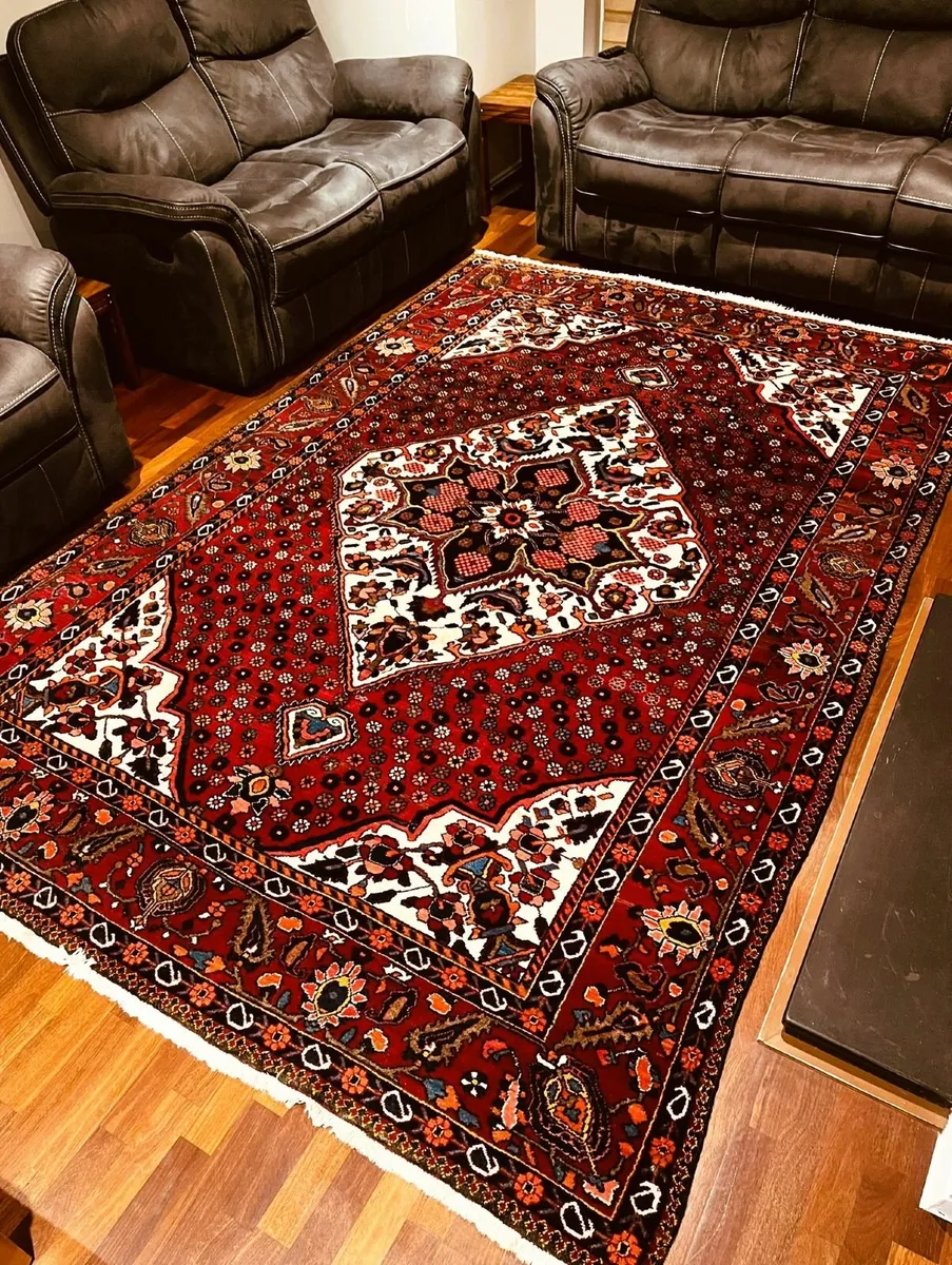 Large | Authentic Hand-Knotted Bakhtiari Rug - Image 4