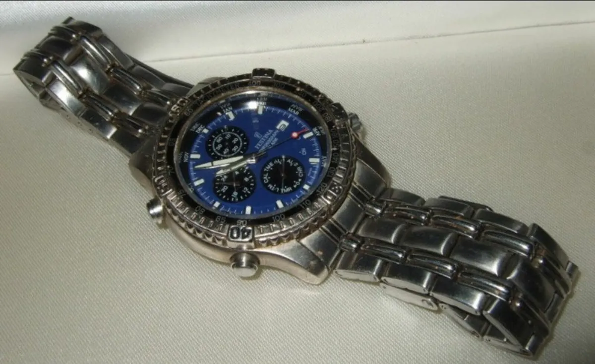 Vintage Festina Chronological Alarm - Image 1