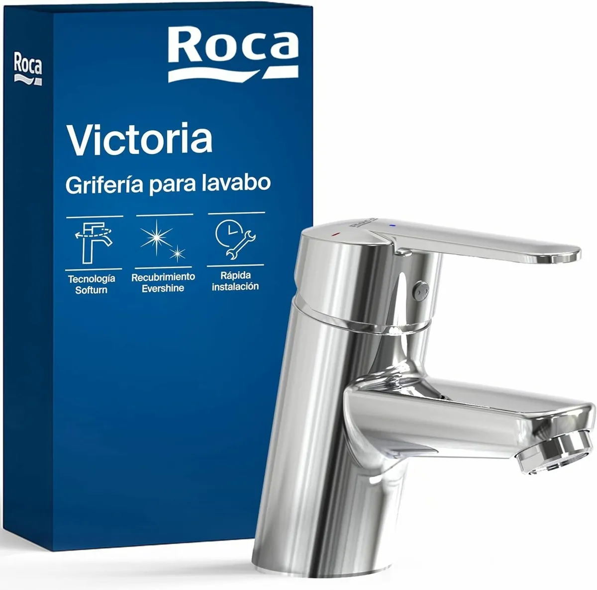 5A3125C00 Chrome V2 Deck Mount Basin Mixer with - Image 1