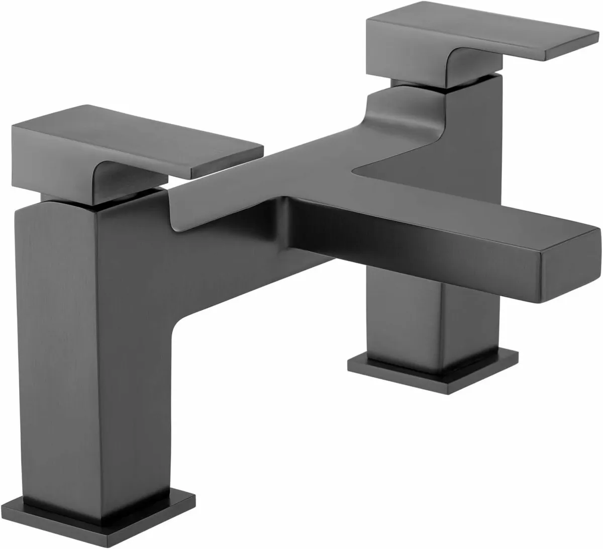Athena BT0113 Gunmetal Grey-Black Square Bath - Image 3