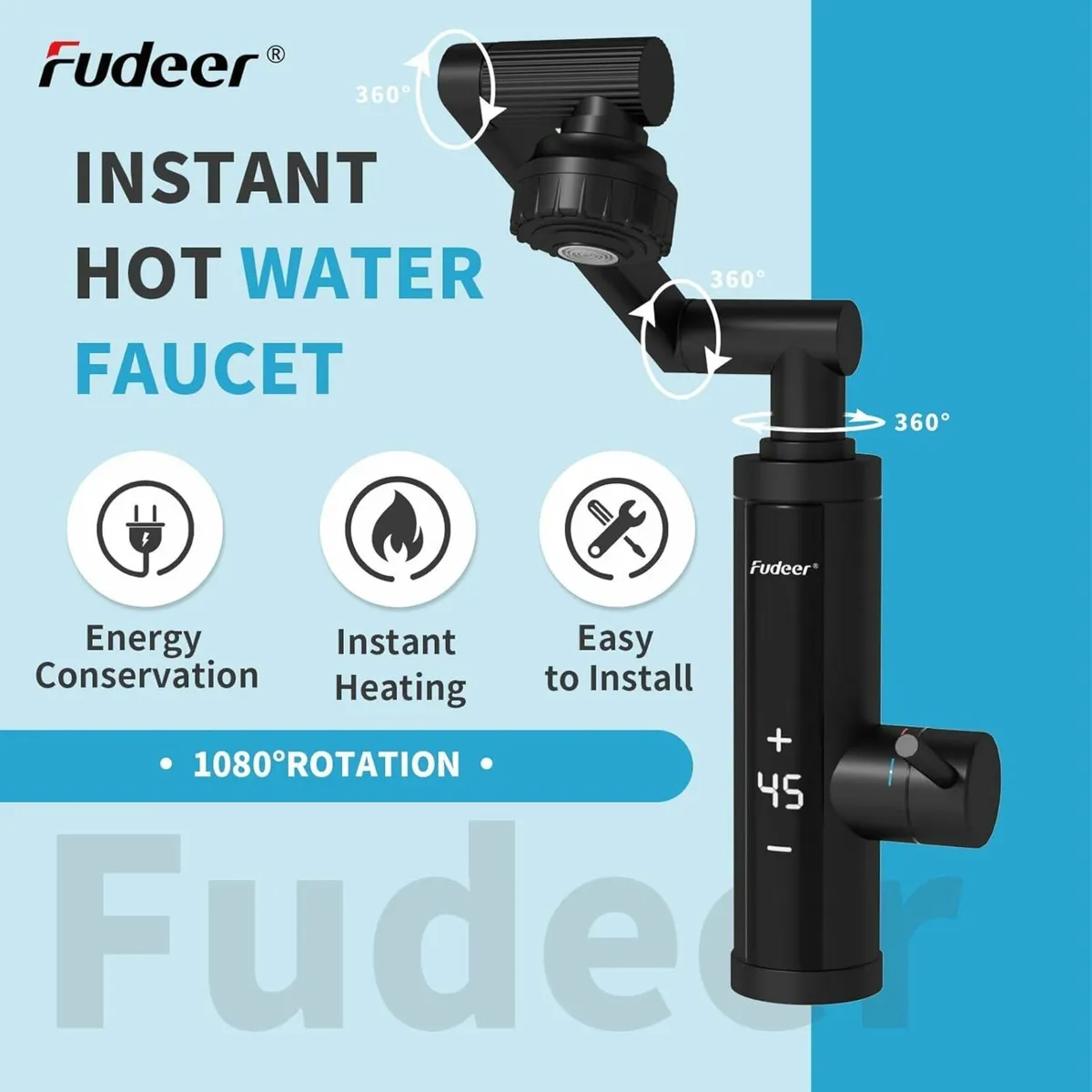 220V Stainless Steel Electric Hot Water Tap 3.3 - Image 3