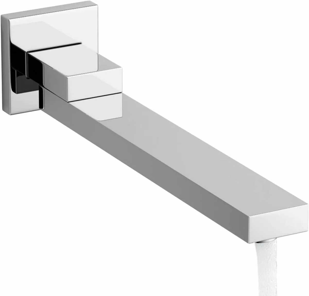 Wall Mounted Tub Faucet Concealed Bath Taps 180 - Image 1