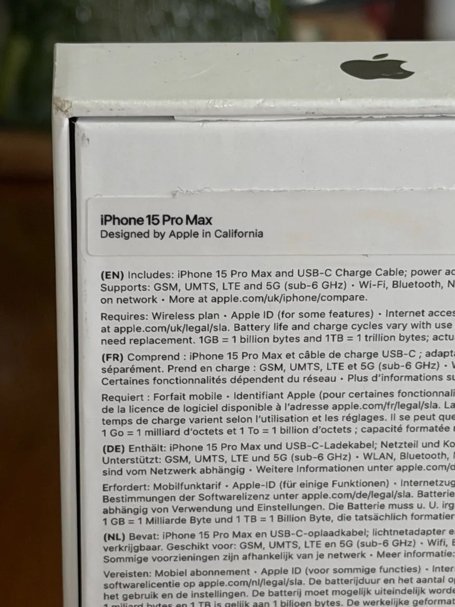 iphone 15 pro  max 256gb - Image 2