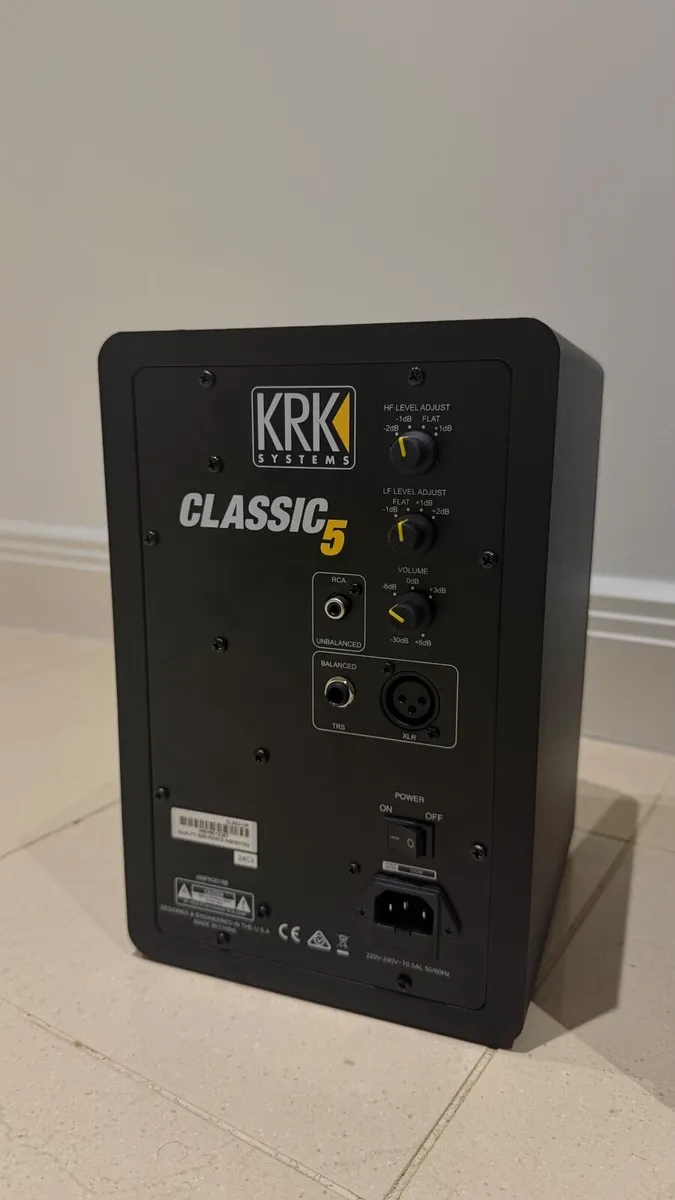 KRK Rokit 5 Studio Monitors (Pair) – Used, Great C - Image 4