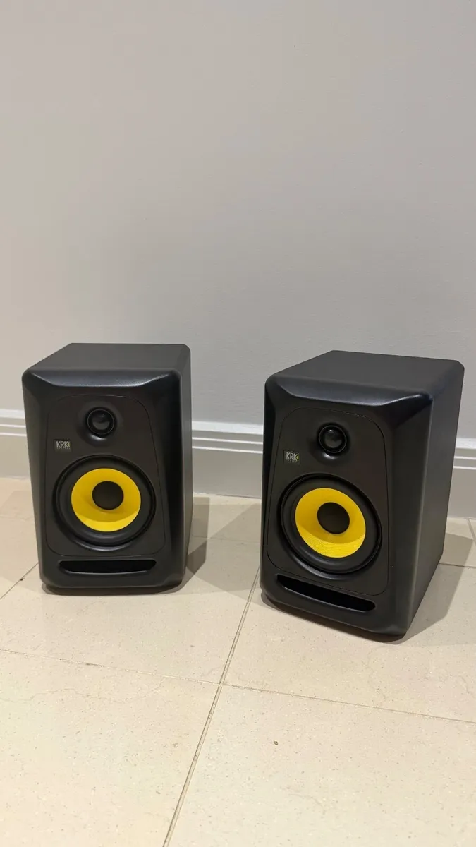 KRK Rokit 5 Studio Monitors (Pair) – Used, Great C - Image 1