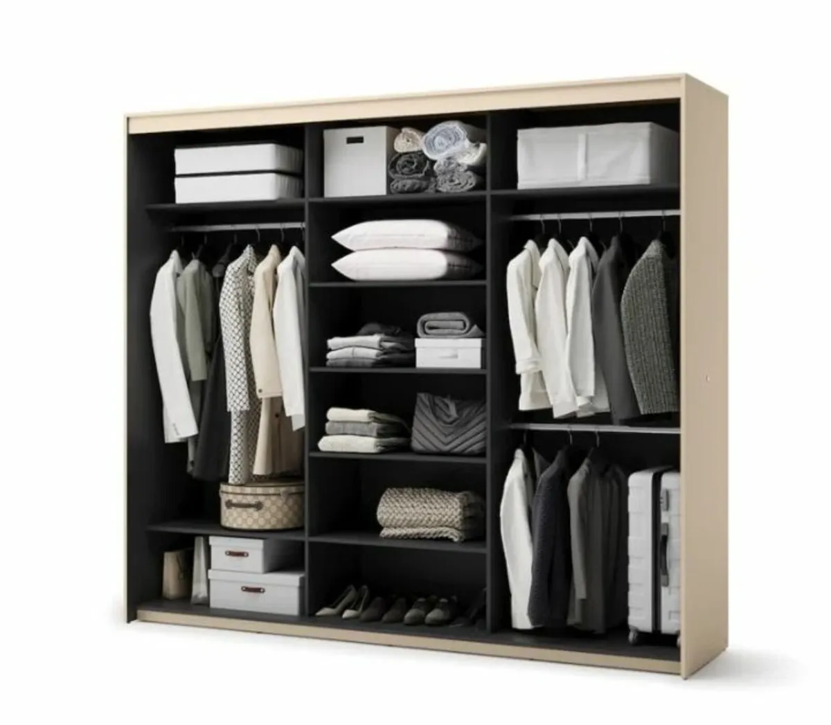 Trend 2.5 Sliderobe Beige - Image 2