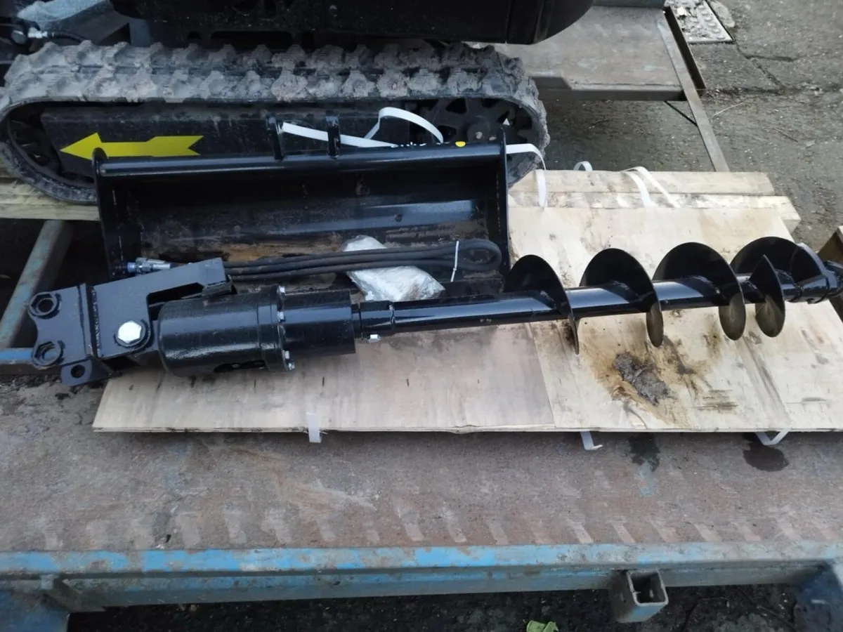 8pc mini digger attachments - Image 3