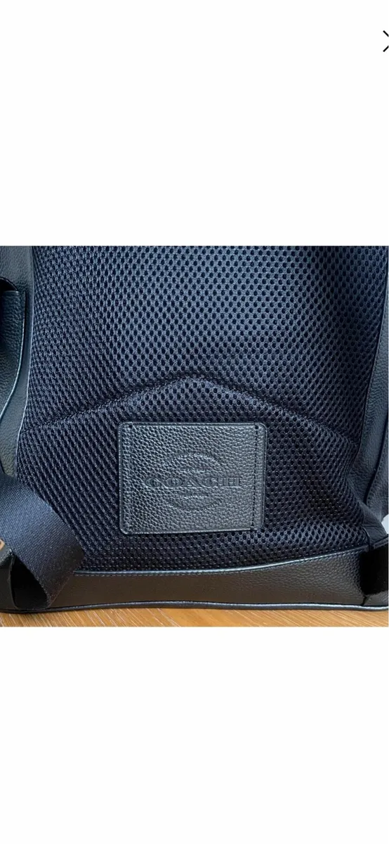 Coach Leather Backpack - Image 3