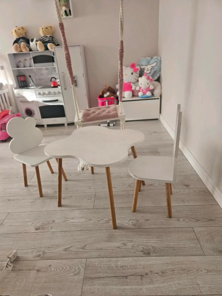 Lovely Children’s Table & Chairs Set for Sale - Image 1