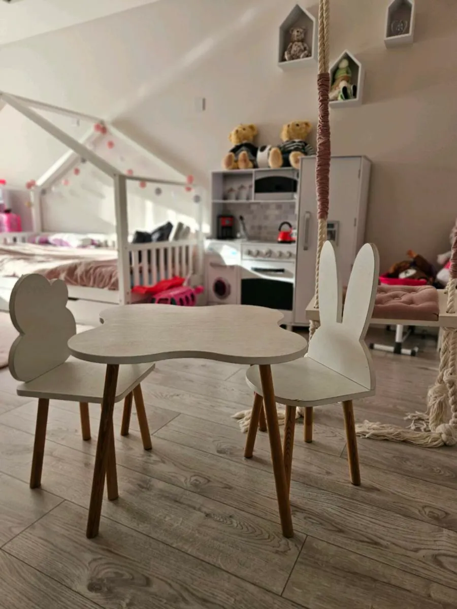 Lovely Children’s Table & Chairs Set for Sale - Image 2