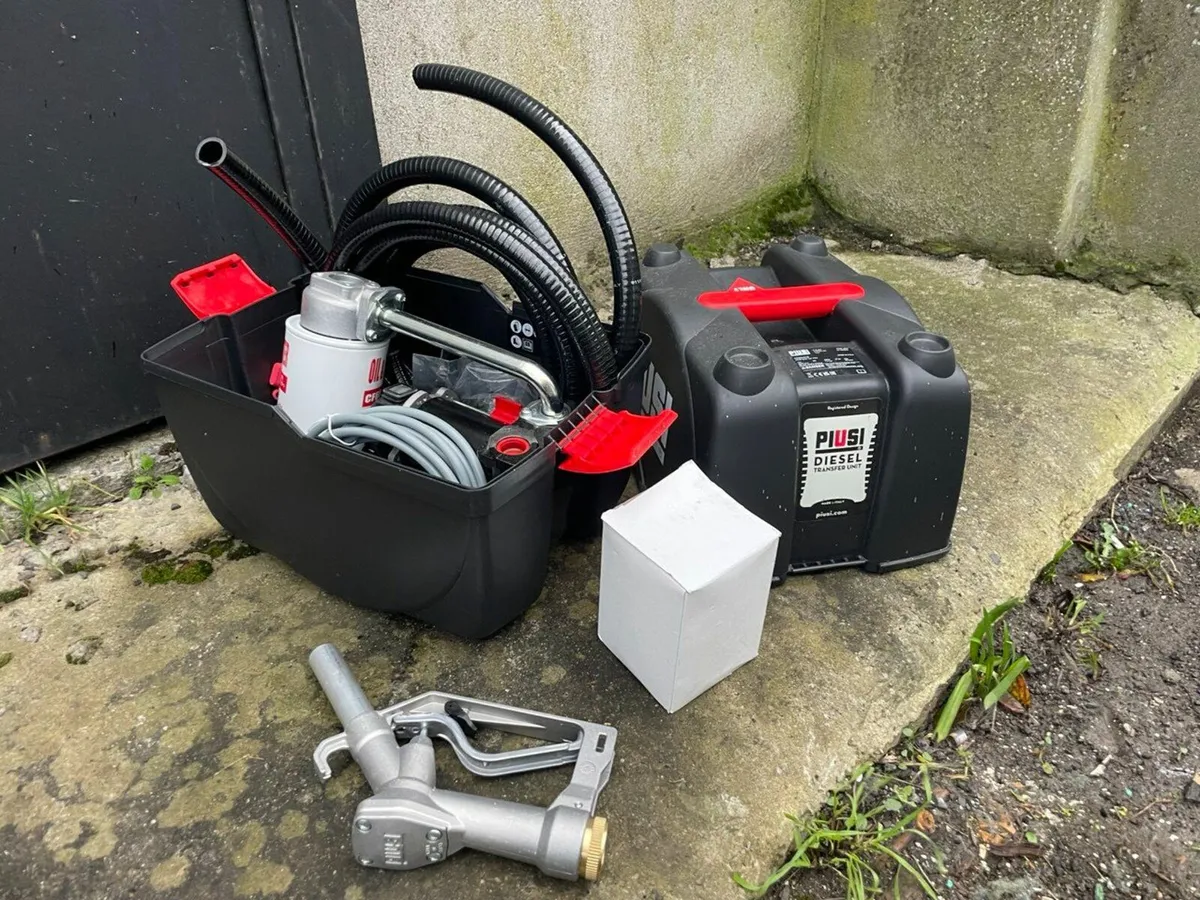 Piusi Box Portable Diesel Transfer Pump Kit 12v - Image 1