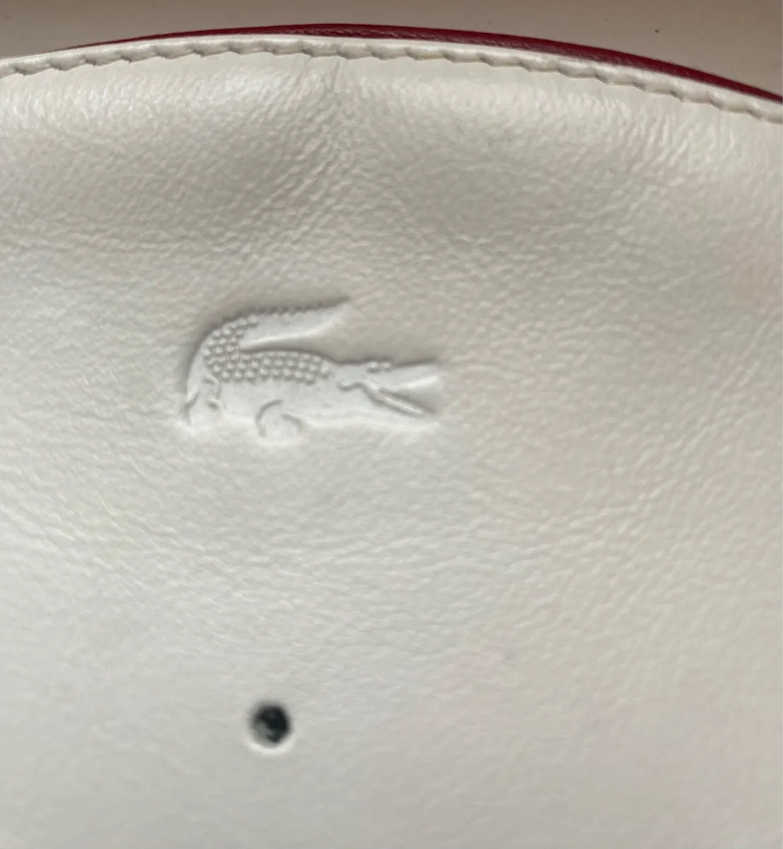 Lacoste Leather perfume / Toiletry Purse - Image 2