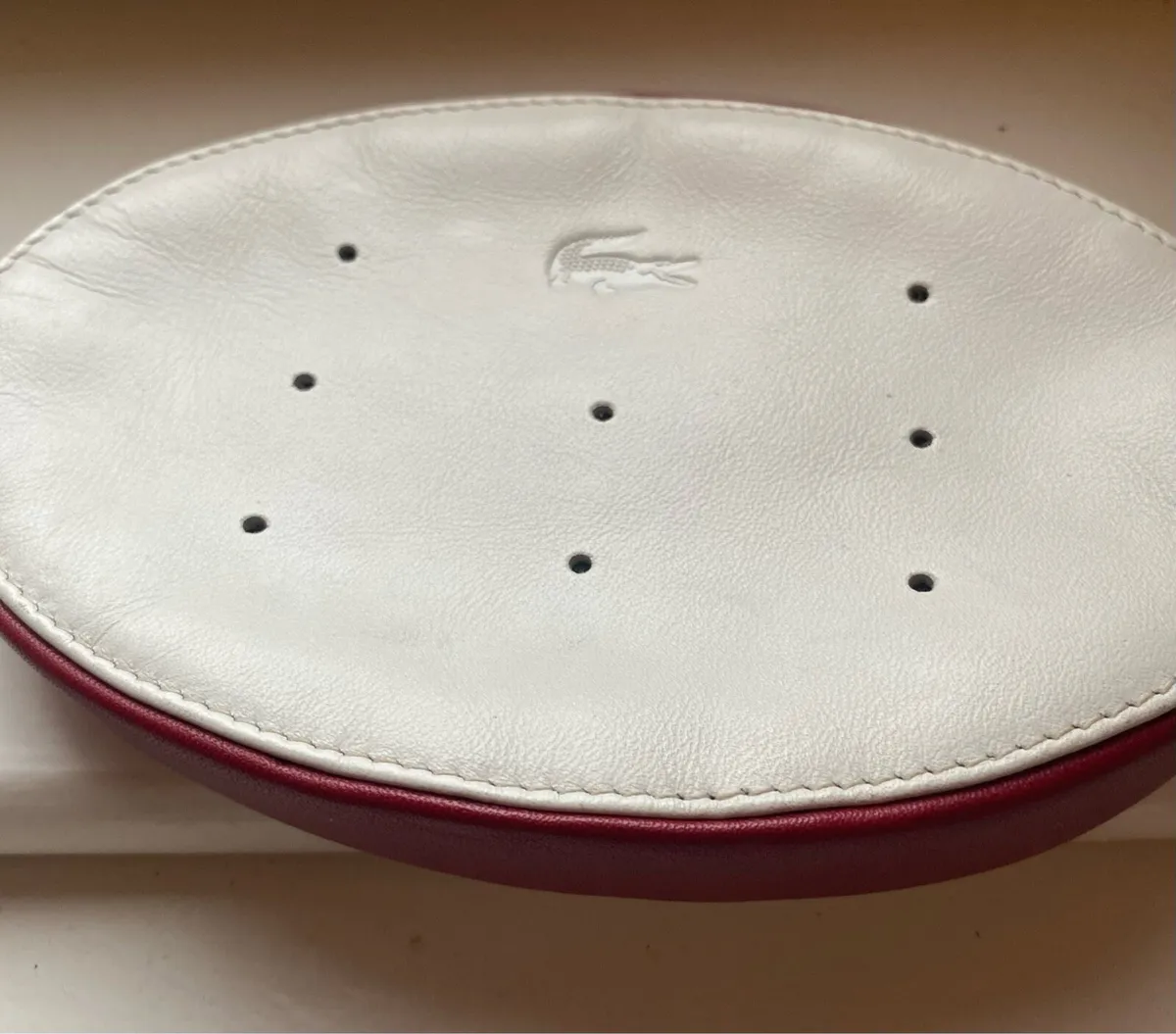 Lacoste Leather perfume / Toiletry Purse - Image 1