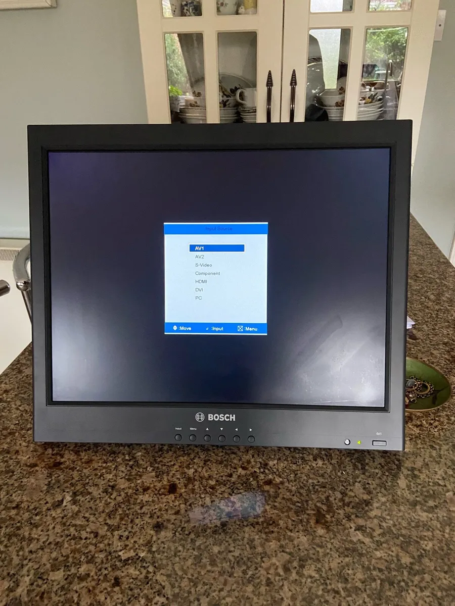 Bosch.  20 inch. CCTV. Monitor