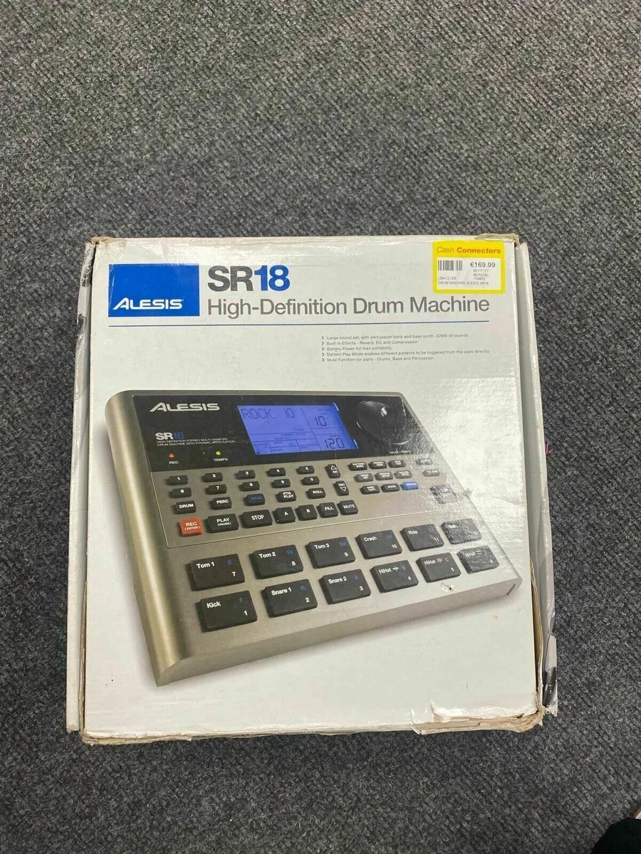 Alesis SR18 Drum Machine - Image 1