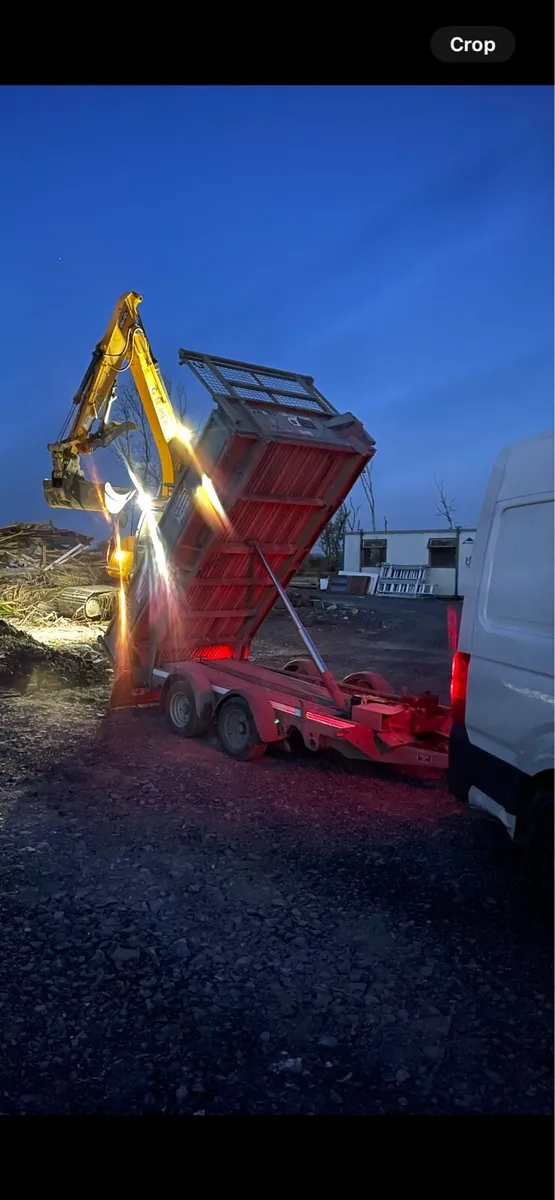 Ifor Williams tipper trailer - Image 1