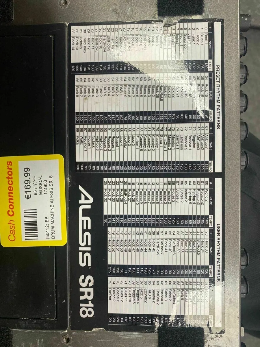 Alesis SR18 Drum Machine - Image 2