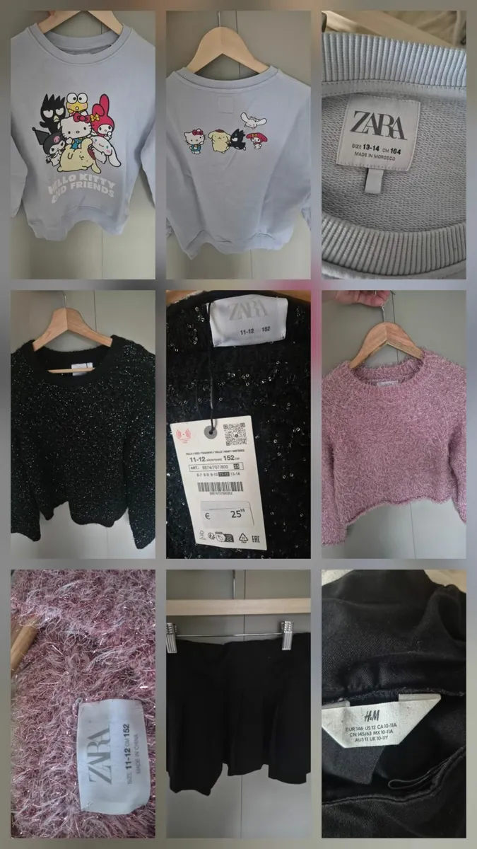 Girls bundle of clothes size 10-12 - Image 1