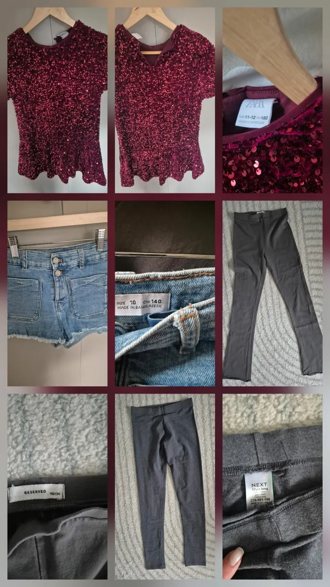 Girls bundle of clothes size 10-12 - Image 2