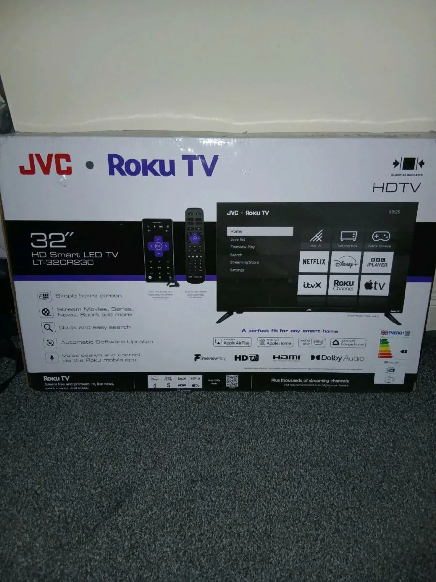 32 inch tv in the box