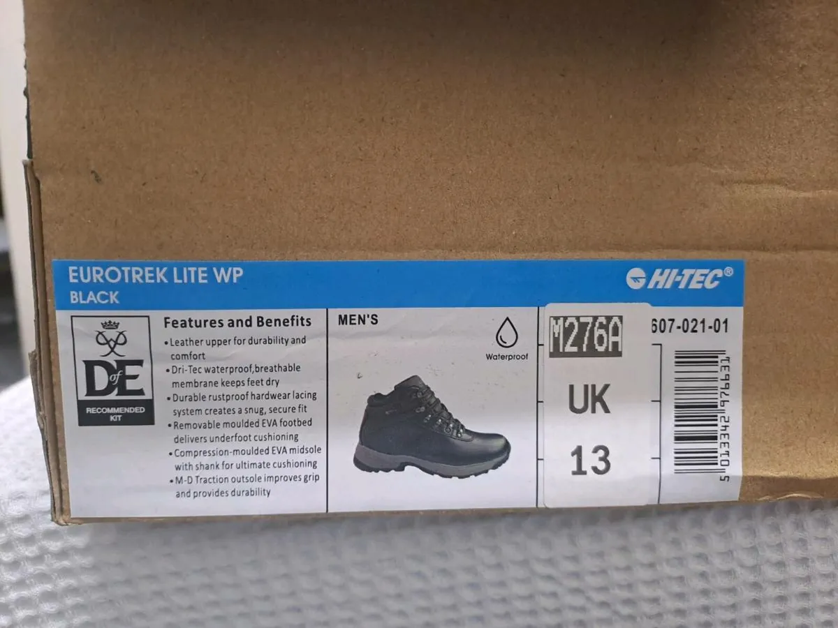 Hi-Tec Eurotrek Lite WP Hiking Boots – UK 13 - Image 4