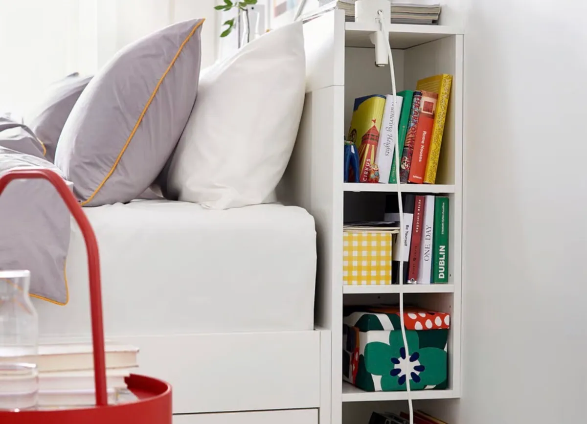 Double Bed Frame with Storage and Headboards - Image 4