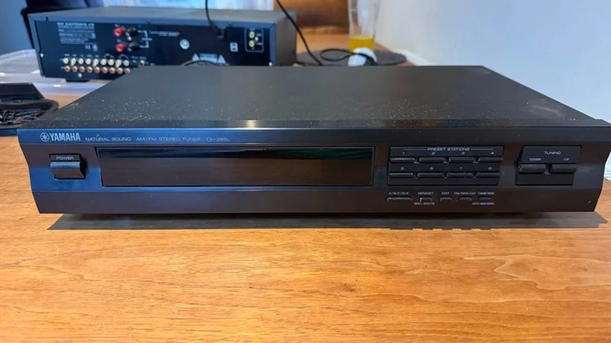 NAD C340 Amp + Yamaha Natural Sound Receiver TX-396L - Image 3