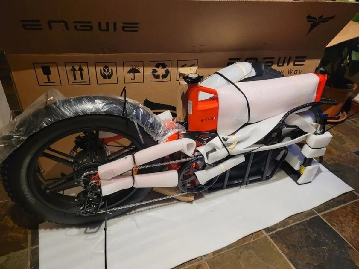 Electric Bike , Engwe Engine X,brand New ,in A Box , One Year Warranty, Delivery Available, Phone Holder For Free - Image 4