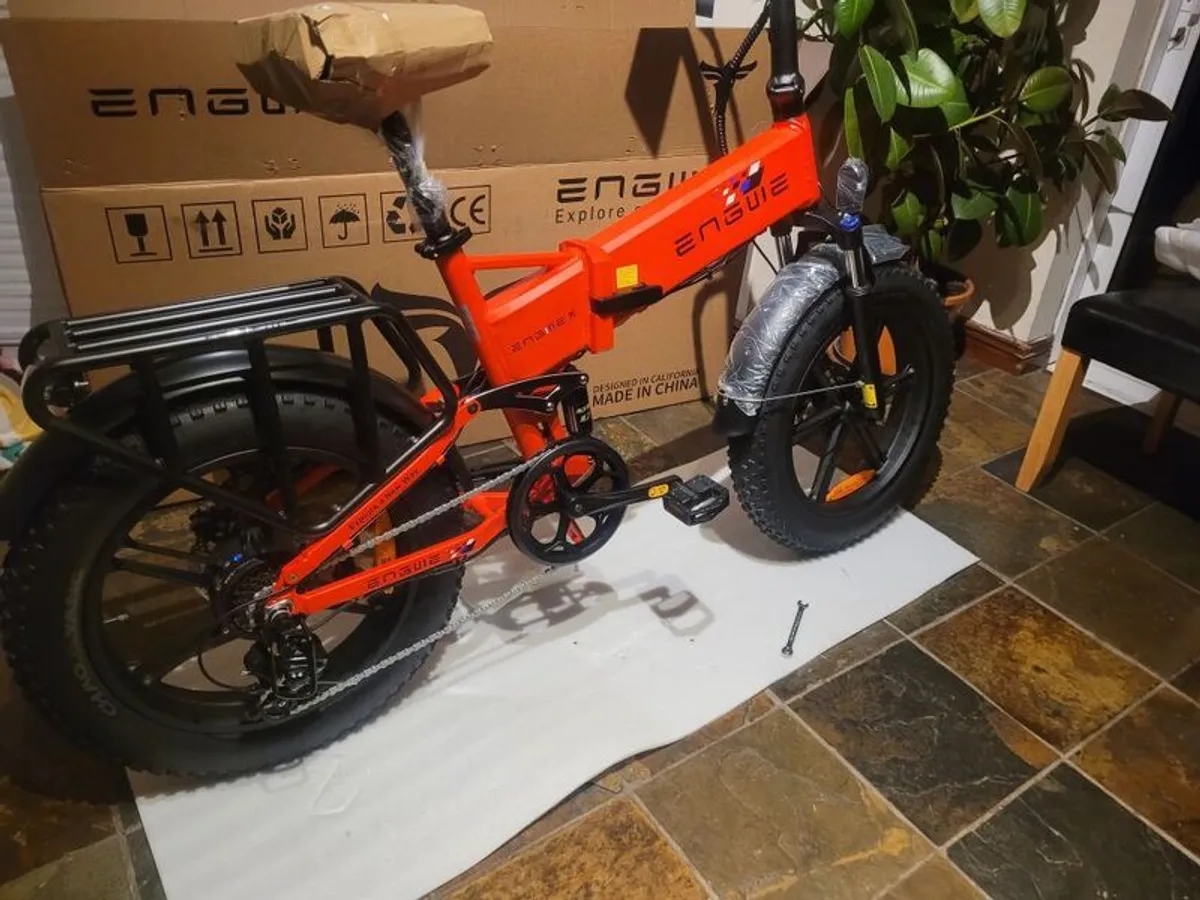 Electric Bike , Engwe Engine X,brand New ,in A Box , One Year Warranty, Delivery Available, Phone Holder For Free - Image 1