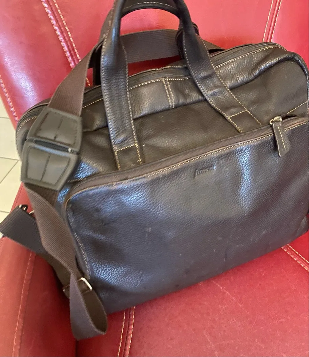 Leather Briefcase/ Laptop Bag - Image 1