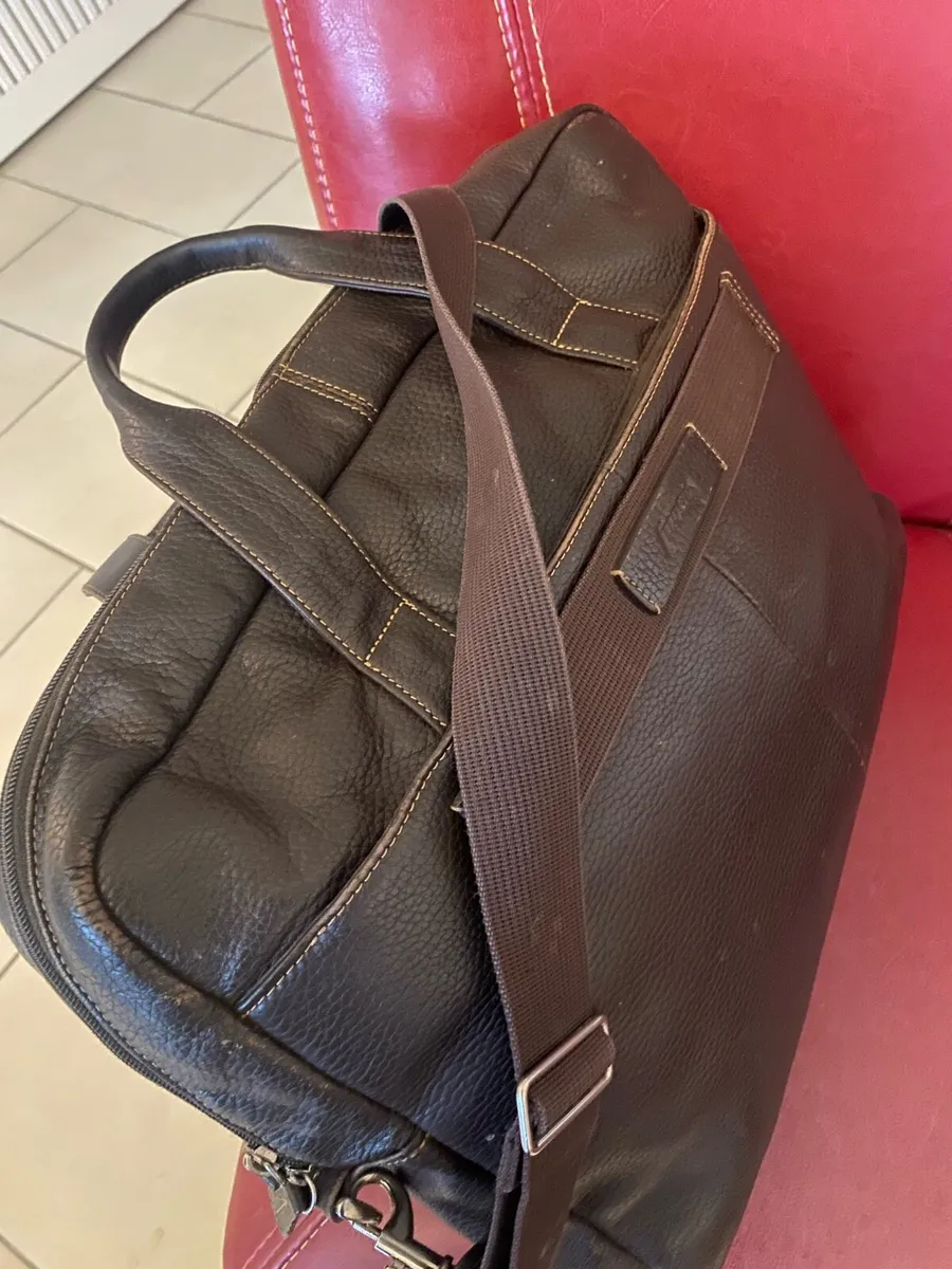 Leather Briefcase/ Laptop Bag - Image 3