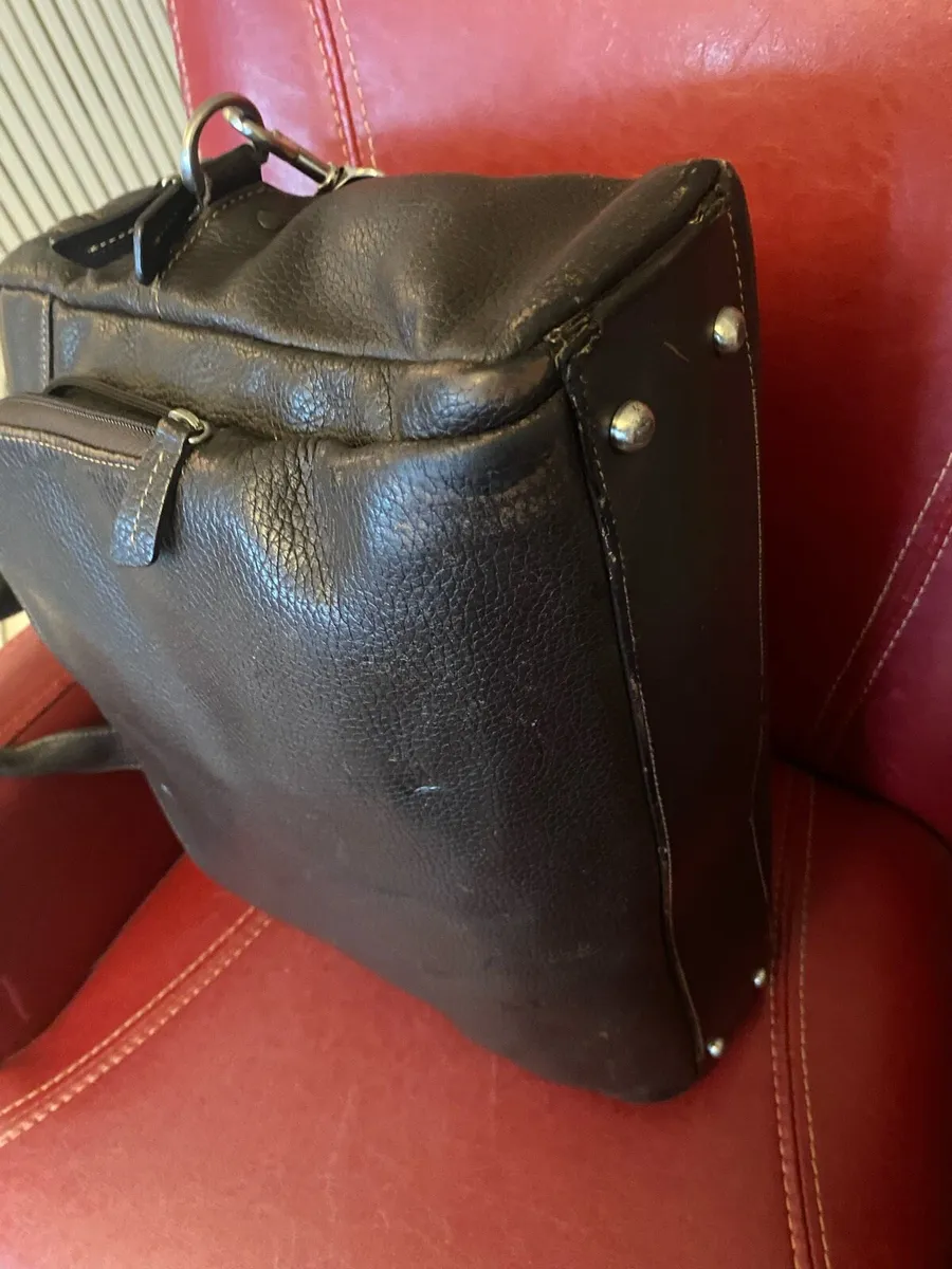 Leather Briefcase/ Laptop Bag - Image 4