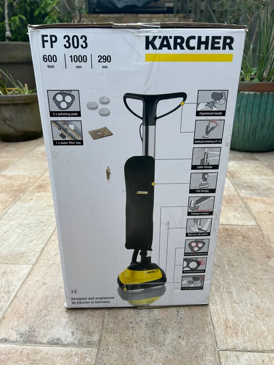 Kärcher Floor Polisher FP 303 – Brand New - Image 2