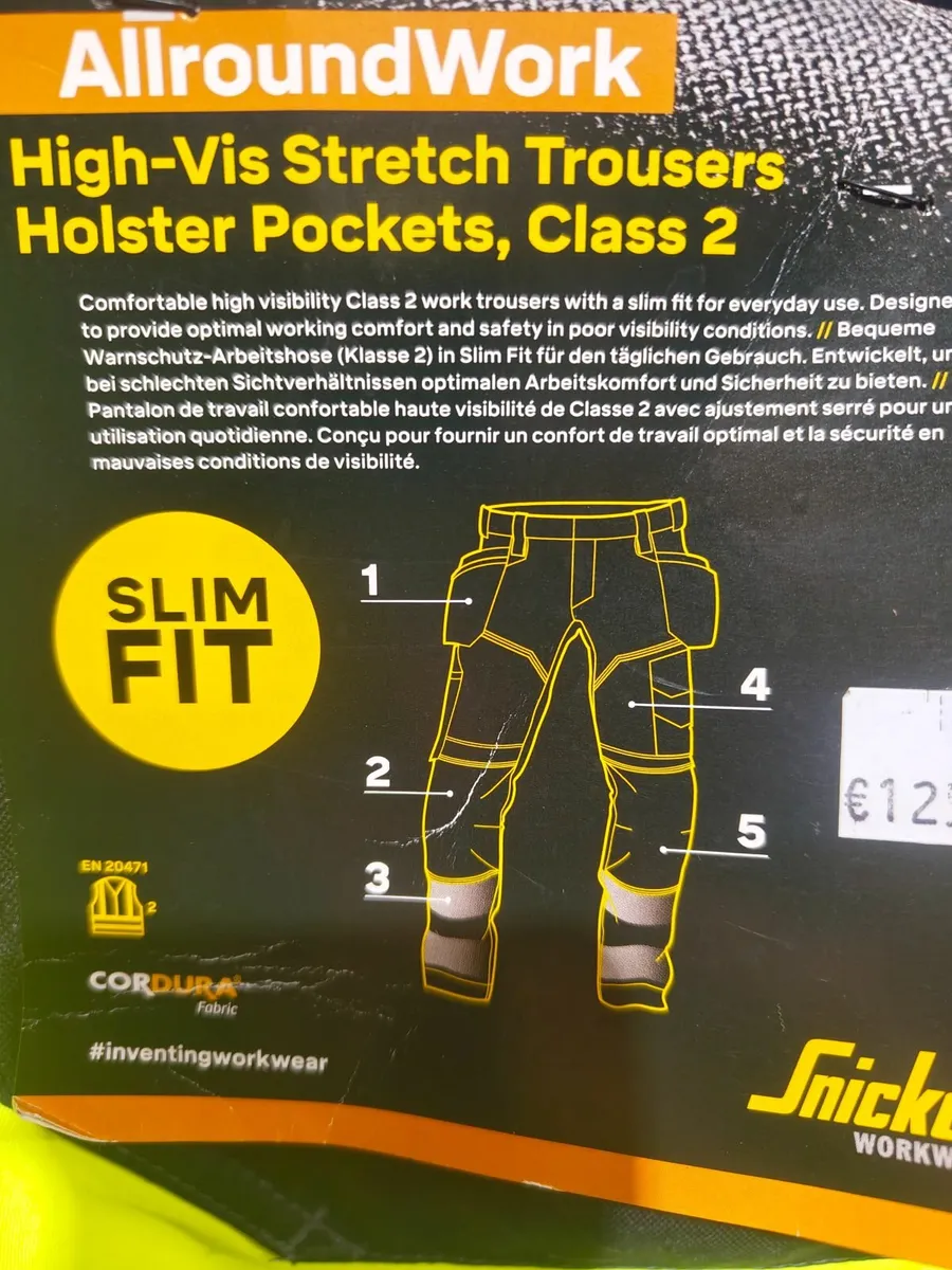Brand New  Original Snickers Work Trousers - Image 3