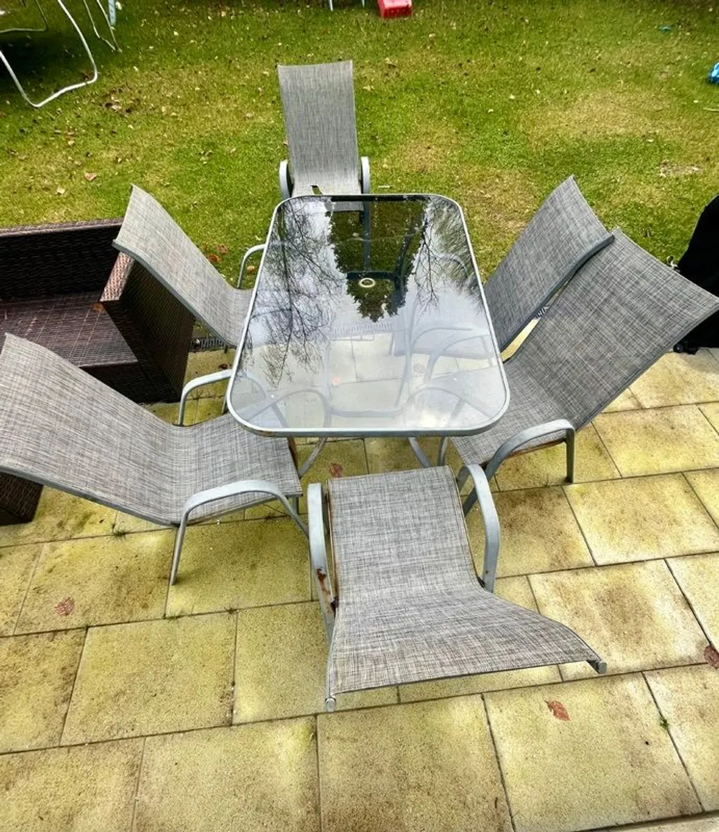 Garden Table & Chairs - Image 2